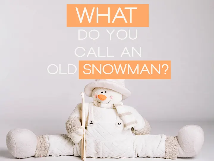 What Do You Call An Old Snowman? 